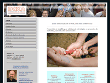 Tablet Screenshot of doxaweb.es